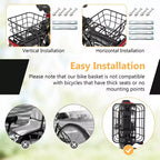 Bicicleta de montaña eléctrica plegable Costway para adultos con neumáticos gruesos de 20", motor sin escobillas de 750 W, 54 V 13 Ah UL2849