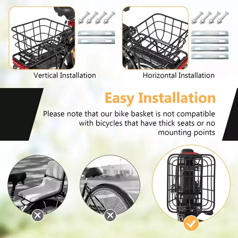 Bicicleta de montaña eléctrica plegable Costway para adultos con neumáticos gruesos de 20", motor sin escobillas de 750 W, 54 V 13 Ah UL2849
