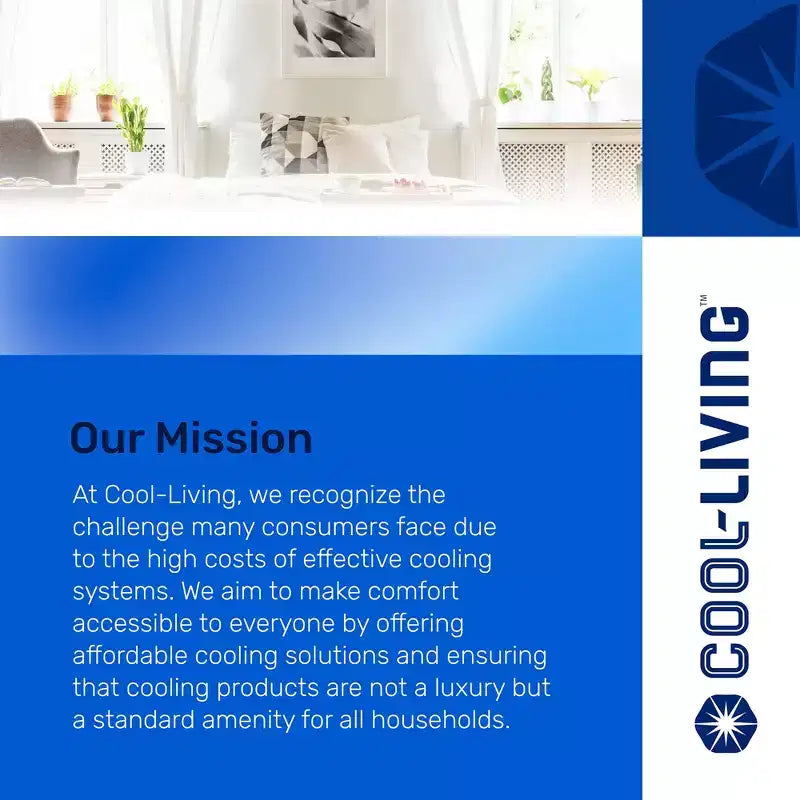 Acondicionador de aire de ventana Cool-Living de 10.000 BTU con kit de instalación y control remoto, enfría habitaciones de hasta 41,8 metros cuadrados, blanco