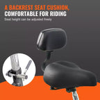 VEVOR Triciclo para Adultos, Bicicleta de 7 Velocidades para Adultos, Bicicleta de Tres Ruedas de 24 Pulgadas, Bicicleta Crucero de Acero al Carbono con Cesta y Asiento Ajustable