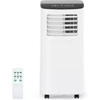 Garvee 8000 BTU Portable AC Unit 3-in-1 Cooling Fan Dehumidifier Remote Sleep Timer Window Kit for Rooms Up to 350 Sq Ft