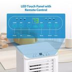 Acondicionadores de Aire Portátiles 10000 BTU, Unidad de AC de Eficiencia Energética con Control Remoto