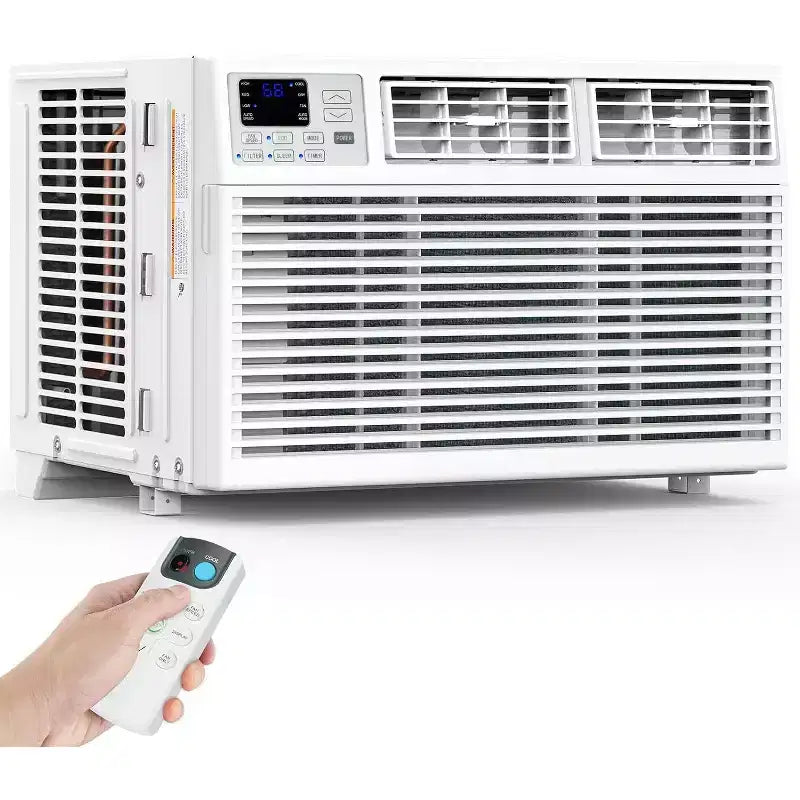 ZAFRO 14,000 BTU Window Air Conditioner Cools up to 650 Sq. ft, Ultra Quiet Window AC Unit with Remote Control