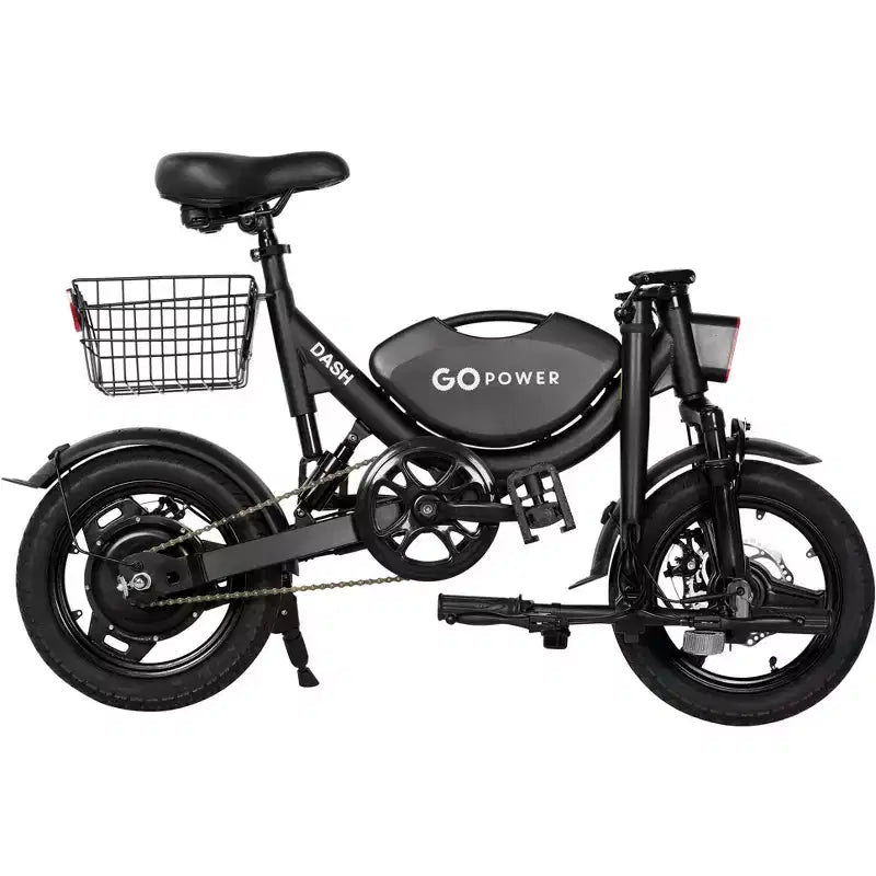 GoPowerBike GoDash Mini bicicleta eléctrica plegable compacta para adultos