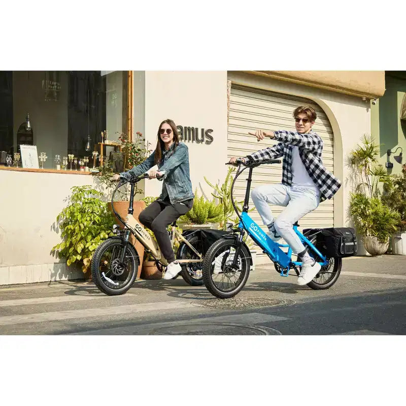 Bicicleta Eléctrica Plegable para Adultos GoPlus GoPowerBike
