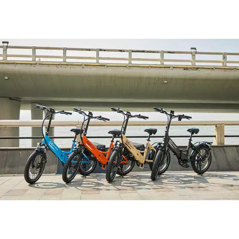 Bicicleta Eléctrica Plegable para Adultos GoPlus GoPowerBike
