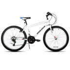Bicicleta de montaña BAMCBASE 24 26, 18 velocidades, cuadro de acero de alto carbono, ciclismo deportivo MTB para adultos