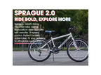 Bicicleta de montaña BAMCBASE 24 26, 18 velocidades, cuadro de acero de alto carbono, ciclismo deportivo MTB para adultos
