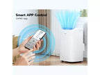 Aire Acondicionado Portátil ZAFRO con WiFi, 44dB Ultra-Silencioso, R32 Ecológico, Enfriamiento Rápido en 30s, No Requiere Drenaje