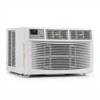 10000 BTU Window Air Conditioner Unit with Remote Control, Cools Rooms Up to 450 Sq ft, 3 Cooling & Fan Speeds Quiet Operation, Easy Install Kit