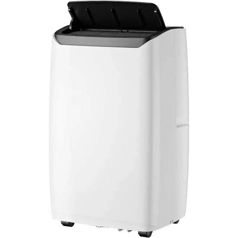 Aire acondicionado portátil de 14000 BTU, enfriamiento rápido 70 m², aire acondicionado de piso portátil 3 en 1 con enfriamiento, deshumidificación y ventilador
