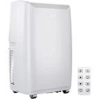 Aire acondicionado portátil de 14000 BTU, enfriamiento rápido 70 m², aire acondicionado de piso portátil 3 en 1 con enfriamiento, deshumidificación y ventilador