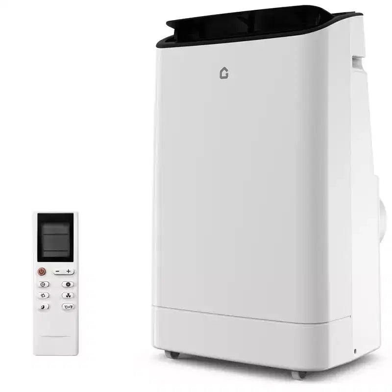 Aire Acondicionado Portátil de 14,000 BTU - Enfriamiento 4 en 1 para 70 m², Silencioso con Control Remoto y Kit de Ventana