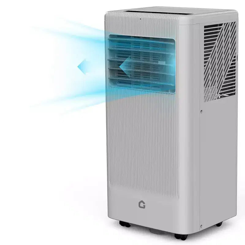 Aires acondicionados portátiles, Flarhetoric 10000 BTU Refrigeración/Ventilador/Deshumidificador 3 EN 1 Unidad de aire acondicionado portátil para habitaciones de 52 m², Unidades para habitaciones con bajo nivel de ruido