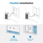 Aires acondicionados portátiles de 14.000 BTU, cobertura de 70 m², función 4 en 1, motor doble con deshumidificador y control remoto, ideal para habitaciones grandes y caravanas