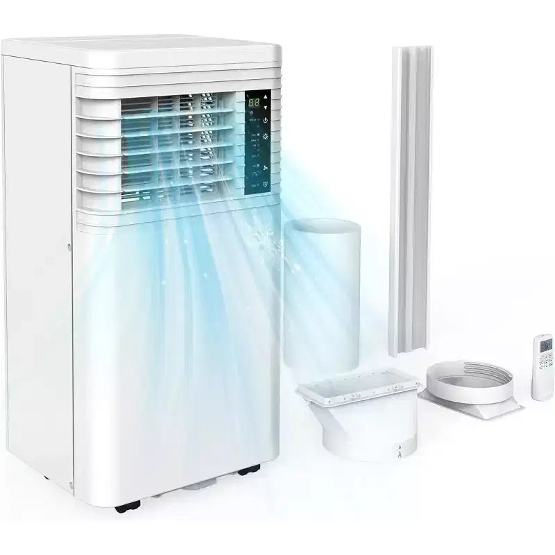 ZAFRO Portable Air Conditioners, 4 Modes Portable AC with Remote Control/LED Display/24Hrs Timer