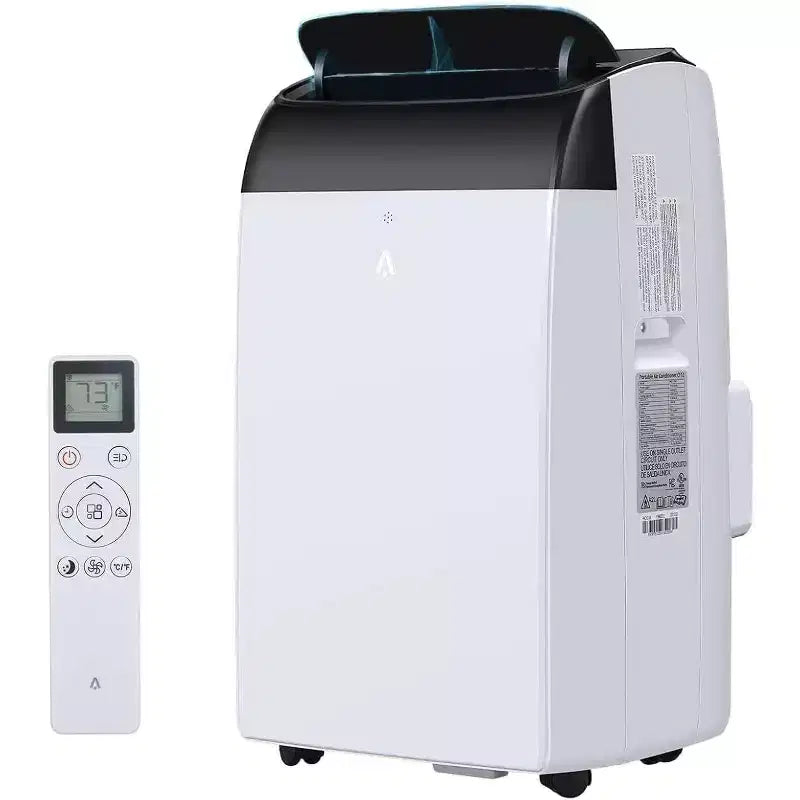 Aire Acondicionado Portátil Acekool de 12,000 BTU - 3 en 1 Refrigeración, Deshumidificador y Ventilador para Habitaciones de hasta 51 m², Pantalla LED, Control Remoto