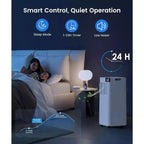 Aires Acondicionados Portátiles ZAFRO, Unidad de Aire Acondicionado Portátil con Modos Frío, Ventilador y Deshumidificación/Enfriamiento Rápido/Eficiencia Energética/Control Remoto