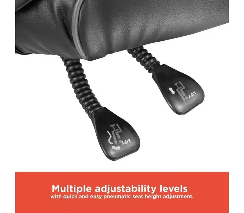 Sillón Gamer RadioShack negro y gris, sillón ergonómico estilo competición con altura ajustable, reposapiés, soporte lumbar y acolchado cómodo