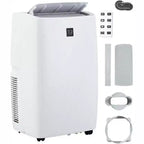 Acekool Aire Acondicionado Portátil de 14000 BTU, 3 en 1 Silencioso con Deshumidificador y Ventilador, Control Remoto, Temporizador, Enfría hasta 70 m², Fácil Instalación, Movilidad