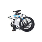Bicicleta eléctrica plegable Dahon K-One E-Bike Hub Drive - Ligera (Blanca)