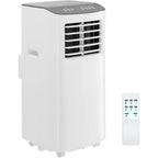 Acekool Aire Acondicionado Portátil de 8,000 BTU, Ventilador Deshumidificador de CA 4 en 1, Control Remoto, Temporizador, para Habitaciones de hasta 350 Pies Cuadrados, Kit para Ventana