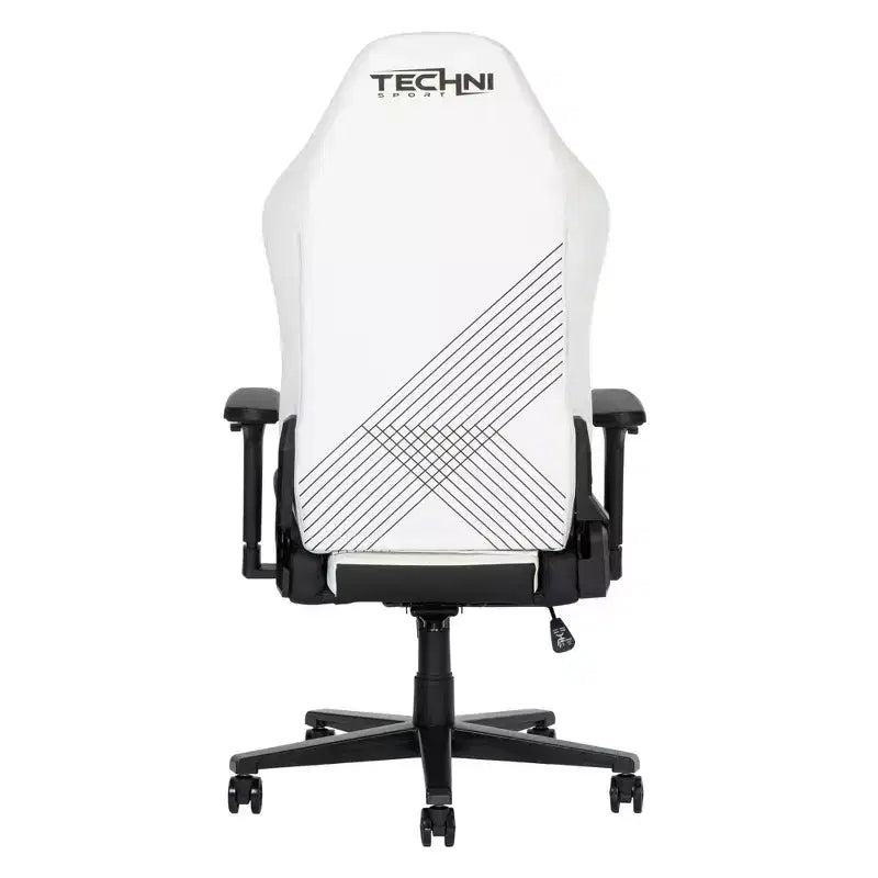 Silla de juegos Techni Sport RTA-TS68C-WHT Comfort Edge, blanca