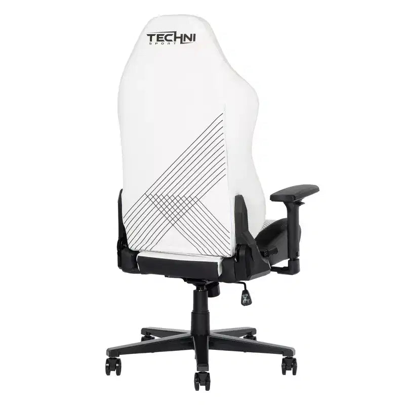 Silla de juegos Techni Sport RTA-TS68C-WHT Comfort Edge, blanca