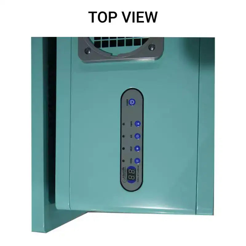 Acondicionador de aire exterior Equator 3 en 1, con calefacción y aire acondicionado, 9000 BTU, IP24, ruedas, 110 V