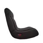 GDFStudio Claudia Silla de juego plegable con Bluetooth para suelo y masaje vibratorio