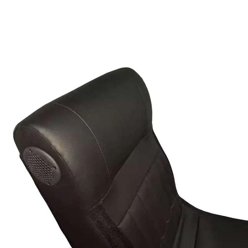 GDFStudio Claudia Silla de juego plegable con Bluetooth para suelo y masaje vibratorio