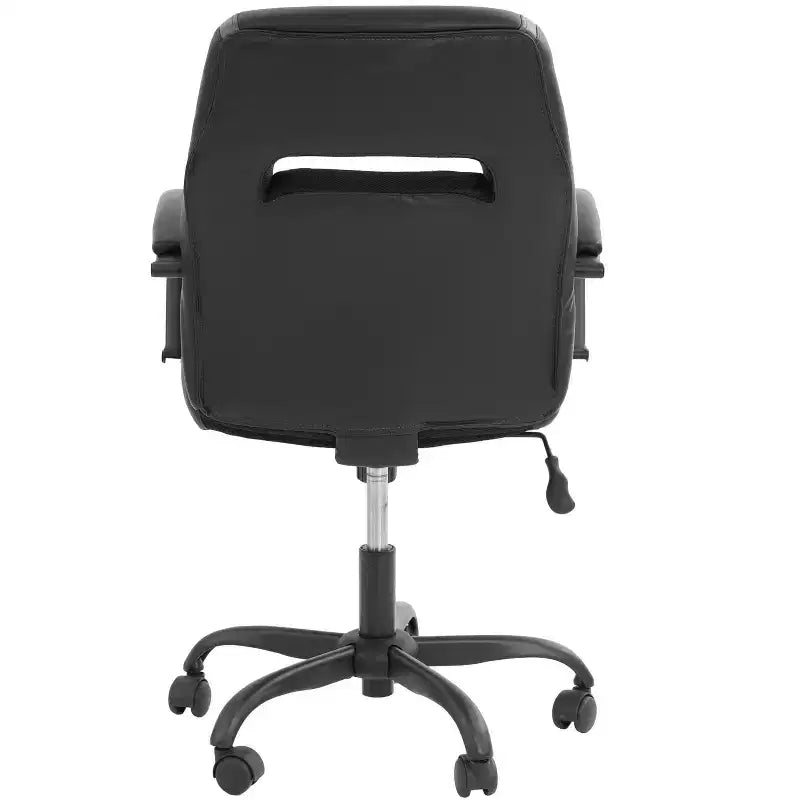 Silla de juego Okak con reposabrazos, silla criss cross con ruedas, silla de ordenador tapizada para estudio, oficina, sala de juegos