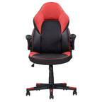 Silla gaming ergonómica Okak con apoyabrazos ajustables, sillas de oficina con giro de 360 grados y control de inclinación, silla Criss Cross para sala de juegos, estudio, negra