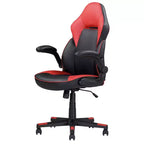 Silla gaming ergonómica Okak con apoyabrazos ajustables, sillas de oficina con giro de 360 grados y control de inclinación, silla Criss Cross para sala de juegos, estudio, negra