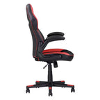 Silla gaming ergonómica Okak con apoyabrazos ajustables, sillas de oficina con giro de 360 grados y control de inclinación, silla Criss Cross para sala de juegos, estudio, negra