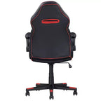 Silla gaming ergonómica Okak con apoyabrazos ajustables, sillas de oficina con giro de 360 grados y control de inclinación, silla Criss Cross para sala de juegos, estudio, negra