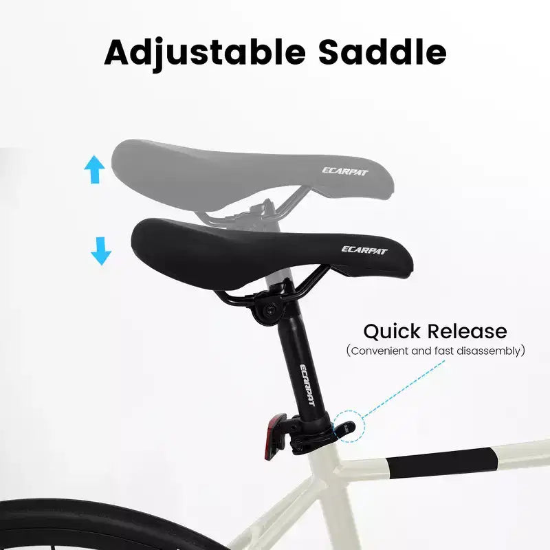 Bicicleta de carretera Whisen, cuadro ligero de aluminio, frenos de disco, 16 velocidades, aceleración rápida, apta para hombres y mujeres