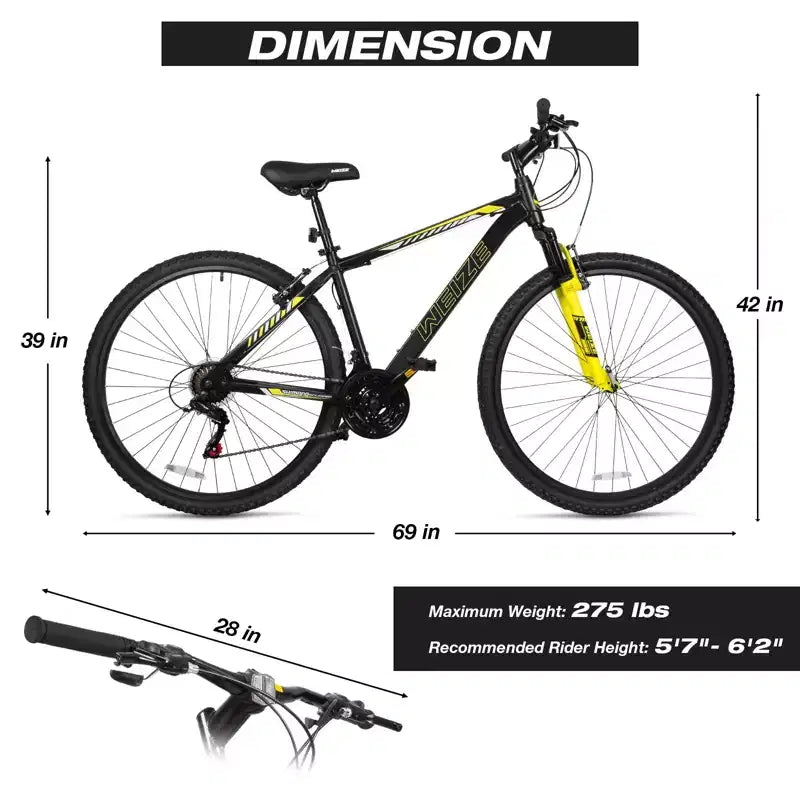 Bicicleta de montaña Hykolity de 29 pulgadas, MTB 29r, bicicleta deportiva, bici grande, suspensión total, ligera, ciclismo al aire libre para adultos, hombres y mujeres, gris neutro