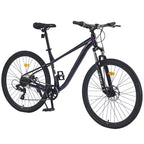 Bicicleta de montaña Whisen 27.5 con cambio trasero de 8 velocidades, suspensión delantera, cuadro de acero