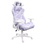 Silla de juego TS85 Lavanda con estampado de la serie COW