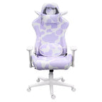 Silla de juego TS85 Lavanda con estampado de la serie COW