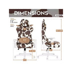 Silla gamer TS85 Brown COW Series