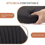 TUYOHW Silla giratoria entrecruzada con ruedas, silla de oficina con altura ajustable y soporte lumbar, silla de juego sin brazos para oficina