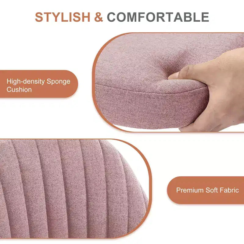 TUYOHW Silla giratoria entrecruzada con ruedas, silla de oficina con altura ajustable y soporte lumbar, silla de juego sin brazos para oficina