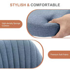 TUYOHW Silla giratoria entrecruzada con ruedas, silla de oficina con altura ajustable y soporte lumbar, silla de juego sin brazos para oficina