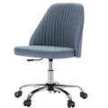 TUYOHW Silla giratoria entrecruzada con ruedas, silla de oficina con altura ajustable y soporte lumbar, silla de juego sin brazos para oficina