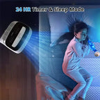 GustoWave Aire acondicionado portátil de 14000 BTU, 3 en 1, para 46-65 m², control remoto, pantalla LED y temporizador de 24 horas