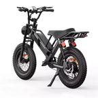 Bicicleta Eléctrica Eilleo 20 Fat Tire Motor de 750W (920W pico), 40 km/h, 80-110 km de autonomía, batería de 48V 15.6Ah, doble suspensión, Shimano de 7 velocidades