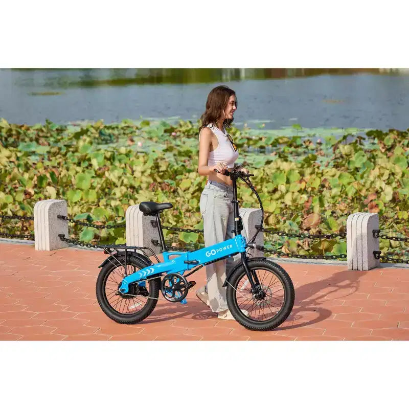 Bicicleta eléctrica plegable GoPowerBike GoVolt | Caja abierta