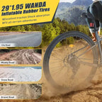 Bicicleta de montaña de 29 pulgadas, una velocidad/8 velocidades, cuadro de acero, horquilla de suspensión delantera, freno de disco para mujeres y hombres adultos, varios colores